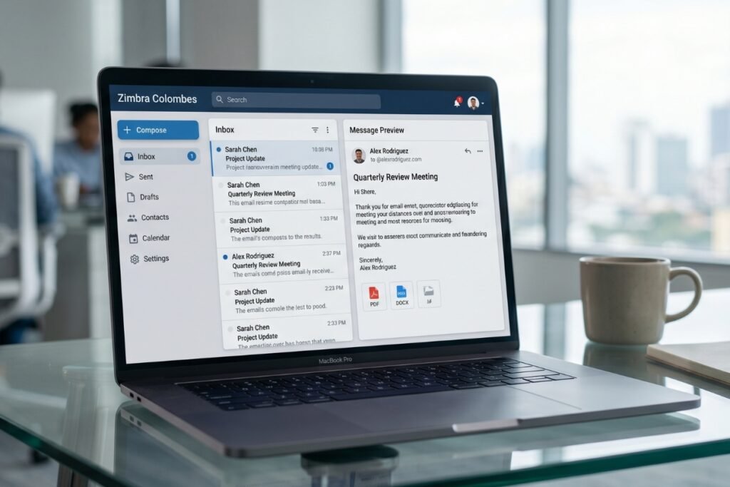Zimbra Colombes : connexion au webmail de la mairie et guide complet zimbra colombes