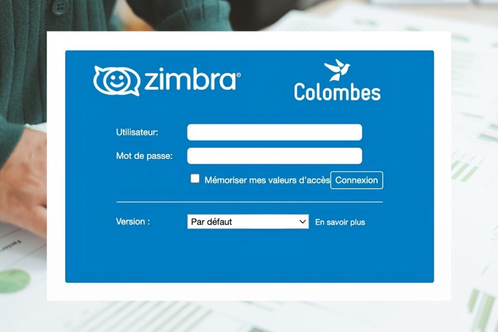 zimbra colombes connexion