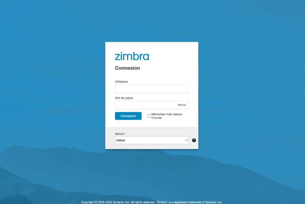 zimbra sdis 33 mail